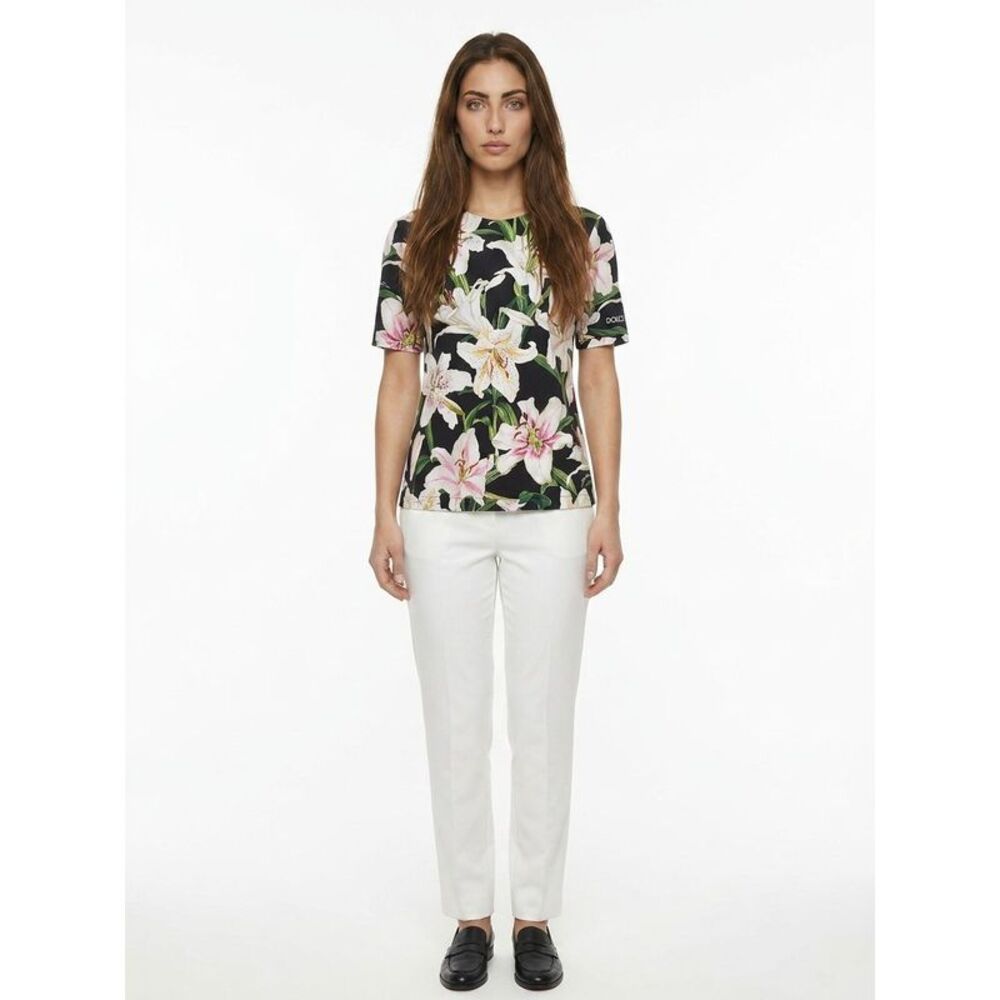 Dolce & Gabbana Multicolor Cotton Women's T-Shirt